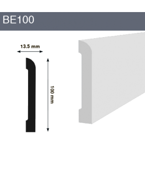 Напольный плинтус BE100