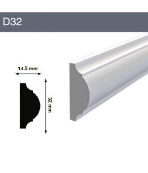 Декоративный молдинг D32
