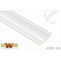 Потолочный плинтус A90E1-W0