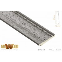 Напольный плинтус B90-S4